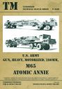 U.S. Army Gun, Heavy, Motorized, 280mm M65 ATOMIC ANNIE