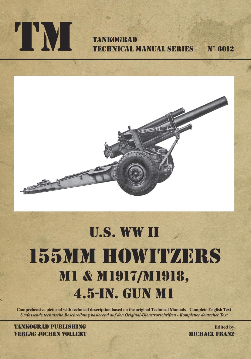 SHQ FBG074 1/76 Diecast WWII American 155mm Howitzer M1918