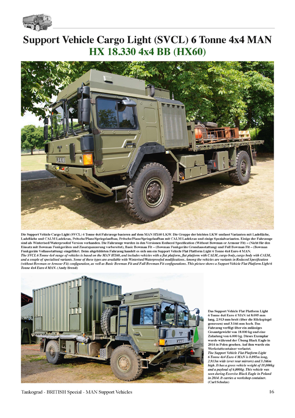 Tankograd 9025 MAN Support-Vehicles of British Army LKW-Modellbau/Fotos/Bilder 