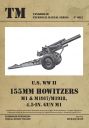 U.S. Army WWII 155mm Howitzers M1 & M1917/M1918 & 4.5in Gun M1